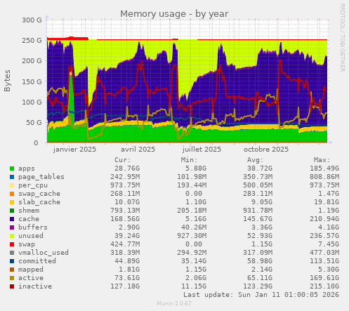 Memory usage